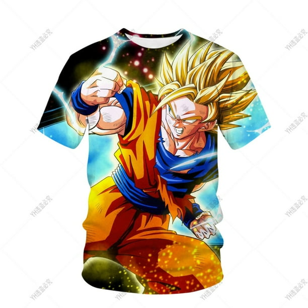Polos de goku para niños sale
