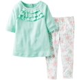thumbnail image 1 of Carter s 2 Piece Jegging Set Toddler Kid - Mint-3T, 1 of 2