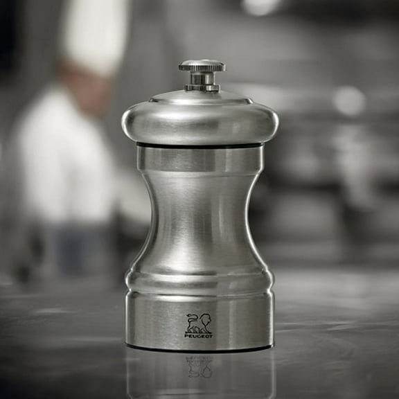 Peugeot Bistro Pepper Mill, 4-Inch, Stainless Steel