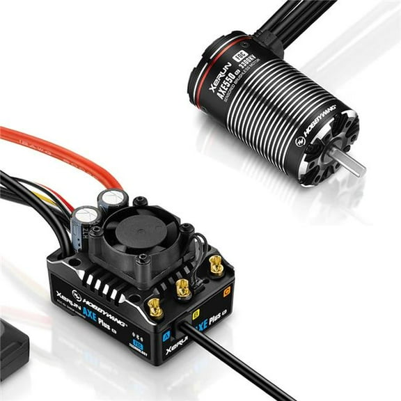 Hobbywing Xerun AXE Plus R3 Sensored Brushless Combo w/AXE550 R2 Motor (3300kV)