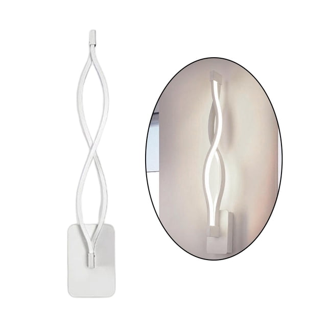 Lámpara de pared LED creativa, tipo de interior, luz de pared de aluminio, luz de pared, luces de noche para dormitorio, cabecera, pasillo, decor