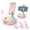 Pink, variant on Antier Bluetooth Speaker Phone Stand with Power Bank, Foldable 360° Rotating Tablet Holder, RGB LED Wireless Speaker, Adjustable Desk Stand Compatible with Smartphones & Tablets