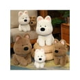 thumbnail image 4 of Cuddly West Highland Terrier Plush Toy Plush West Highland White Brown Terrier Toy for Home Decors and Animal Lovers, 4 of 11