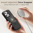 thumbnail image 3 of yeuweold Support Rotatif 360° pour iPhone 16 Pro Max, Compatible Magsafe, Protection Mil-STD, Étui Rigide Résistant aux Rayures pour iPhone 16 Pro Max avec Support, Ostand Spin, 3 of 5