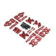 thumbnail image 2 of Piezas de repuesto de metal para coches RC perfecl 16101 16102 16103 1:16 RC Hobby Car Modification Rojo, 2 of 8