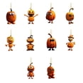 thumbnail image 4 of Qarigey Decoraciones navideñas de calabaza impermeables y resistentes a la decoloración decoración de Halloween fiesta de México al aire Disfraces de disfraces diez, 4 of 6