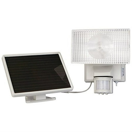 Halogen Motion Floodlight maxsa innovations 40110 solar-powered 30-watt motion-activated halogen security floodlight ()