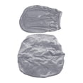 thumbnail image 2 of Funda para silla de computadora, funda para silla de oficina, 2 piezas, protector de muebles a prueba de aceite gris plateado, 2 of 9