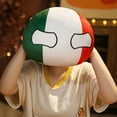 thumbnail image 4 of Housse de Coussin à Lancer Countryballs Europe Allemagne Royaume-Uni Italie Polandball Design Fantaisie, 4 of 4