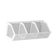 thumbnail image 5 of Cesta colgante de pared para especias, organizador de cocina elegante y ahorrador de espacio. Cuadrícula blanca 3, 5 of 9