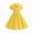 Yellow, variant on TIREOW Girls Cute Dress Vintage Polka Dot Peter Pan Collar Puff Short Sleeve Dresses Swing Party Rockabilly Dress Wedding Casual Dress