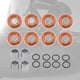 thumbnail image 3 of Juego De 8 Rodamientos De Skateboard Abec 11 Con Espaciadores, Arandelas Naranja Sunnimix Rodamiento de patineta, 3 of 8