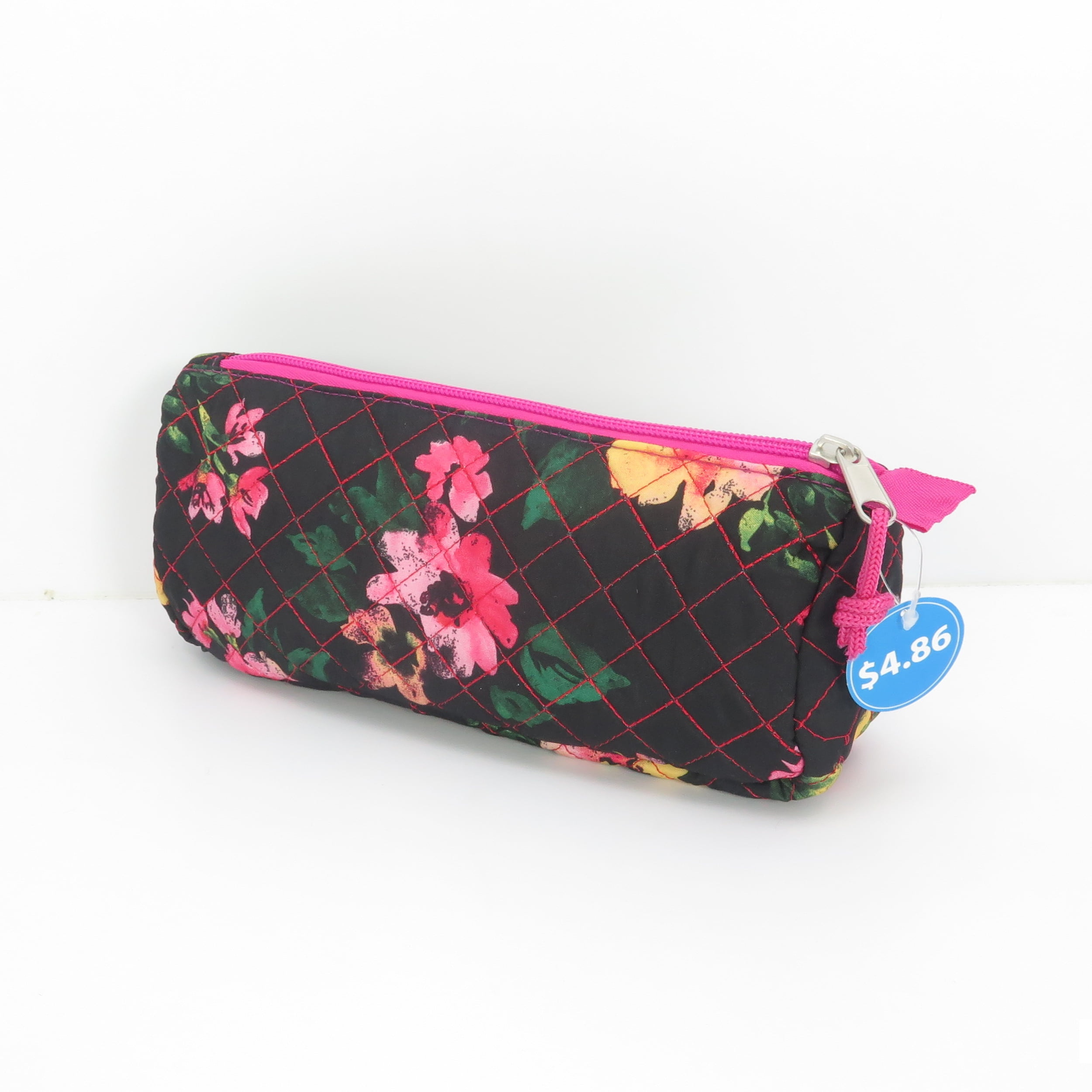 Pen + Gear Pencil Pouch, Quilted Flowers