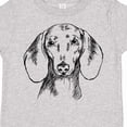 thumbnail image 4 of Inktastic Dachshund Sketch Portrait Boys or Girls Toddler T-Shirt, 4 of 5