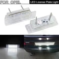thumbnail image 1 of Compatible with 2 pieces of error-free white LED license plate lights, compatible with 1992-1998 Opel Astra F, compatible with 1989-1997 Opel Calibra, 1 of 5