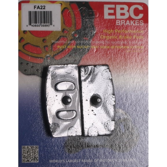 EBC Brakes FA22; Brake Pads