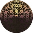 thumbnail image 1 of Ahgly Company Machine Washable Indoor Round Transitional Sienna Brown Area Rugs, 8' Round, 1 of 7