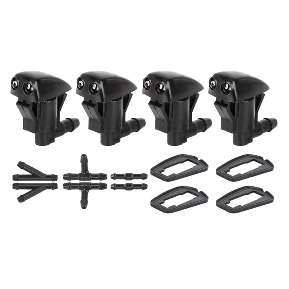 4pcs Car Front Windshield Wiper Washer Nozzle for Toyota Solara 2000-2011 for Toyota Tundra 2000-2011 CL5644
