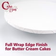 thumbnail image 3 of Tablas para tartas Cakebon, 16 pulgadas, resistentes y 1,27 cm de grosor, color blanco, paquete de 3, 3 of 8