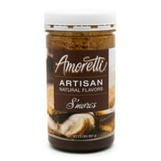 Amoretti - Natural S'mores Artisan Flavor Paste 2.2 lbs - Perfect For Pastry, Savory, Brewing, and more, Preservative Free, Gluten Free, Kosher Pareve, No Artificial Sweeteners, Highly Concentrated