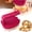 Red, variant on VKQNRGS 1Pc Vegetable Scrub Brush,Plastic Produce Cleaning Brush with Handle,Firm-Scrub Handle-Grip Brush for Home Kitchen Potato Carrot Fruit Veggie,3.14 x 2.76 x 2.56 Inches