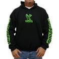 thumbnail image 2 of Pullover Hoodie - Black with Classic BuckedUp@ Logo, 2 of 9