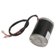 thumbnail image 3 of Motor de escobillas pequeño de 12 V y 120 W, alta velocidad, 5000 RPM, con eje D para scooters eléctricos, motocicletas y generadores DIY., 3 of 14
