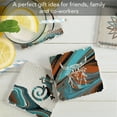 thumbnail image 6 of Thirstystone Southwest Fluidity 4-Pack Assorted Tumbled Tile Stone Coasters, 6 of 7