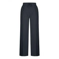 thumbnail image 6 of XIAfhje Linen Trousers Womens Summer Wide Leg Trousers Sale Cotton Linen Drawstring Elastic Waist Pockets Lightweight Loose Long Casual Lounge Trousers Pants Beach Holiday, 6 of 6