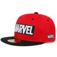 thumbnail image 1 of Sombrero de superhéroe de Spiderman de Disney, sombrero de ala plana para niños, sombrero ajustable para el sol, sombrero para exteriores, sombrero de Hip Hop, gorra de rebote hola suerte  unisex, 1 of 2