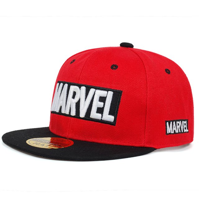 Sombrero de superhéroe de Spiderman de Disney, sombrero de ala plana para niños, sombrero ajustable para el sol, sombrero para exteriores, sombrero de Hip Hop, gorra de rebote hola suerte unisex