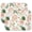 Cameosa-262, variant on Floral and Bee Artwork Coffee Mat – Absorbent Microfiber Spill Mat with Vintage Botanical Design, Foldable Dish Drying Pad for Home Kitchens