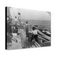 thumbnail image 1 of Canvas Print: Tongers Selling Oysters To Market Boat, Chesapeake Bay, Md., 1 of 3