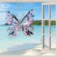 thumbnail image 4 of RuiJiao Crystal Butterfly Acrylic Pendant, Butterfly Hanging Diamond Art Pendant, Special Crystal Acrylic Sun Catcher Ornament, Applies to Car Charm, Window Decoration Gift Item, 4 of 8
