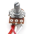 thumbnail image 5 of JIUWU Arnés de cableado para guitarra Strat Precableado 3 potenciómetros de 500 k 1 volumen 2 perillas de control de tono Interruptor de 5 vías, 5 of 5