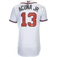 thumbnail image 5 of Ronald Acuna Jr. Atlanta Braves Autographed Majestic White Authentic Jersey - Fanatics Authentic Certified, 5 of 6