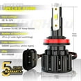 thumbnail image 6 of For Kia Soul 2012 H7 H11/H8/H9 LED Headlight Hi/Lo Beam Bulbs Combo Kit 6000K Set of 4, 6 of 16