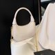 thumbnail image 4 of Bolso hombro Mujeres All-Match Patent Bolet Bag Crescent Color sólido Crossbody Bolse Femenino, 4 of 9