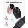 thumbnail image 3 of Toobur Reloj Inteligente Para Hombres Y Mujeres, Compatible Con Android E Ios, Respuesta De Teléfono, Hacer Llamadas, Rastreador De Fitness, Frecuencia Cardíaca, Seguimiento De Sueño, 100 Deportes, Ip, 3 of 7