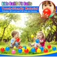 thumbnail image 4 of Ball Pit Balls for Baby and Toddler Phthalate Free BPA Free Crush Proof Plastic - Multicolored Pit Balls in Reusable Play Toys for Kids with Storage Bag, 4 of 14