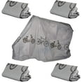 thumbnail image 4 of Cycle Guardian, Fit Multiple Bike Types Outdoor Gray Cover, Dustproof Strong Durable Polyester for Indoor Outdoor Use, Anti-Uv Material Bike Shield, 4 of 5