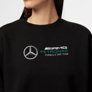 Mercedes AMG Petronas F1 Womens Crew Logo Sweatshirt