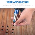 thumbnail image 5 of 100 Pieces 4.8 x 12mm Aluminum Blind Rivets, Open End Rivets, Pop Rivets, Pack of 100 (Black), 5 of 5