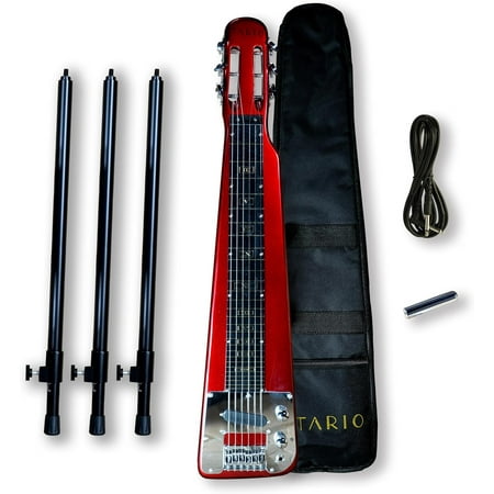 Lap Steel Guitar 6 String Slotted Head Stock Electric Slide Guitars With Gig bag