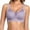 Purple, variant on Women’s Seamless Lace Backless Bra Push Up Lift Fixed Cup Vest Style Wireless Bra Brazier for Women