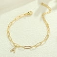 thumbnail image 7 of Gold Initial Bracelets for Women Girls - Dainty 16K Gold Plated Bracelet | 26 Alphabets Bracelets | Monogram Charm Bracelet | Preppy Jewelry | Gold Jewelry for Women | Teen Girls Gifts Stuff, 7 of 7