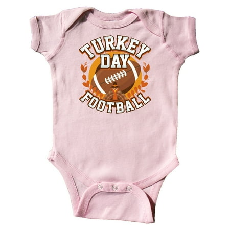 

Inktastic Thanksgiving Football Turkey Day Gift Baby Boy or Baby Girl Bodysuit