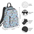 thumbnail image 2 of Fotbe Kawaii Sushi (2) Mochila Ligera para Hombres y Mujeres - Duradera y Resistente al Agua, Ideal para Escuela, Trabajo, Viajes y Uso Diario, 2 of 7