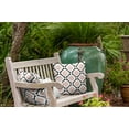 thumbnail image 3 of Simply Daisy 20" x 20" Modern Tribal Pattern Indoor/Outdoor Throw Pillow, Soft Coral (1 count), 3 of 3
