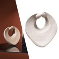 thumbnail image 3 of Escultura de resina abstracta con temática de la familia humana. Figuras coleccionables para el hogar. Beige_B, 3 of 9